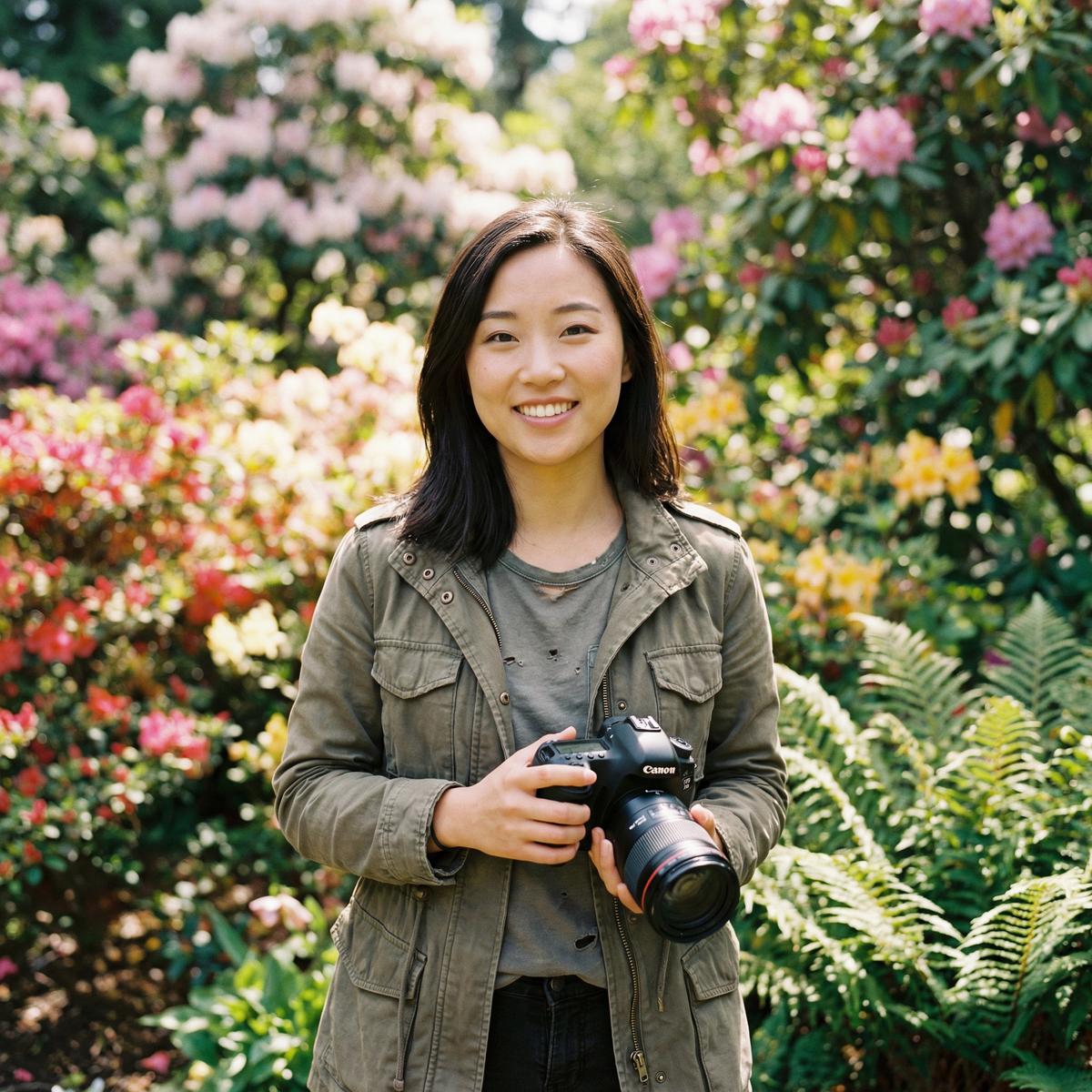 探花植物摄影师